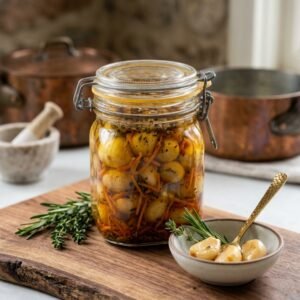 Egyptian home made olive pickles